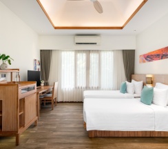 Двухместное бунгало Deluxe Premium 2 отдельные кровати в Отель Saii Phi Phi Island Village