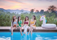 Коттедж с 4 комнатами в Khaoyai Valley 4 บ้านพักเขาใหญ่วัลเล่ย์4