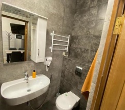 Двухместный номер Economy Цокольный этаж двухъярусная кровать в Парус-Сити