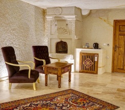 Двухместный люкс Royal двуспальная кровать в Cappadocia Sweet Cave