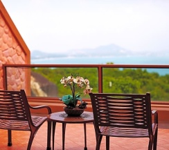 Номер Deluxe с видом на море в Samui Bayview Resort & Spa