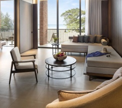 Двухместный люкс Presidential Sea view двуспальная кровать в Pullman Khao Lak Katiliya Villas