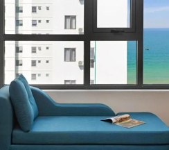 Двухместный номер Deluxe с видом на море (двуспальная кровать) в Capecia Danang Hotel & Apartment