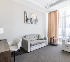 Люкс Family с видом на город в Проспект