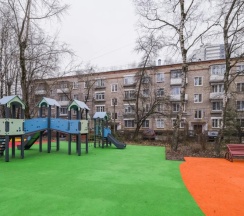 Двухместная студия (двуспальная кровать) в Сходня