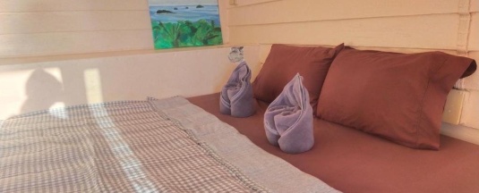 Одноместный номер Standard с балконом и с видом на море двуспальная кровать в Rock Sand Resort