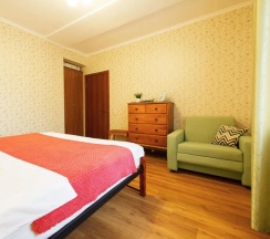 Трёхместные апартаменты с 2 комнатами в Апартаменты Bliss aparts: Centre-Rybinskaya 11
