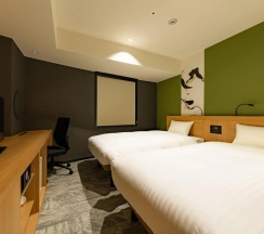 Двухместный номер Standard (2 отдельные кровати) в The OneFive Kyoto Shijo