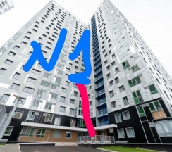 Стандарт СТУДИЯ: Кровать 1,6 *Диван 1,5 *Кухня *Панорамный вид *WiFi в Тихая Гавань Центр