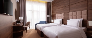 Deluxe Twin + (номер для людей с ограниченными возможностями) в Mövenpick Resort&SPA Anapa Miracleon