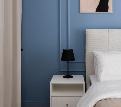 Ocean - премиум-апартаменты с отдельной спальней около м.Сокол (10 этаж, до 4 гостей) в Smart Lofts Moscow