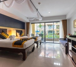 Двухместный номер Pool Access Deluxe 2 отдельные кровати в Diamond Cottage Resort & Spa