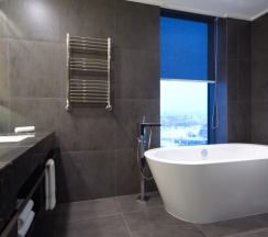 Двухместный люкс с видом на реку двуспальная кровать в Double Tree by Hilton