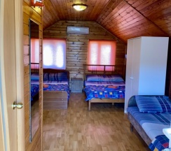 Студия Мансарда с красивым видом из окна в Архипка Rooms
