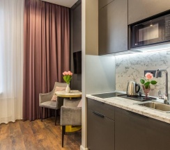 2-местные апартаменты-студия, 20 м² в Sky Petersburg Apartments Aqua