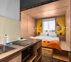 Апартаменты у ст.м. Лесная (Standart 14-21) с кондиционером в FlatHome, апартаменты