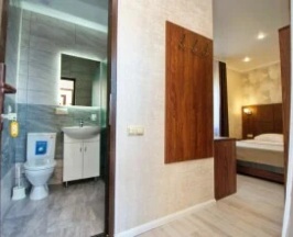 Двухместный полулюкс 2 этаж с балконом двуспальная кровать в Ninel