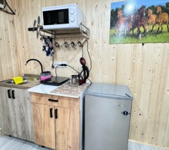 Трехместный номер на 2 этаже с отдельными кроватями в Место силы