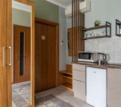 Апартаменты для троих гостей с 1 большой кроватью (3й или 4й этаж) в Rent Apartment SPb Forte