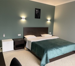 Стандарт с одной двуспальной кроватью в Rabat hotel
