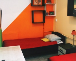 Двухместный номер Economy (общая ванная комната) (2 отдельные кровати) в Like Hostel