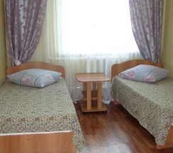 Номер стандарт с 2 односпальными кроватями (с завтраком) в Патриот