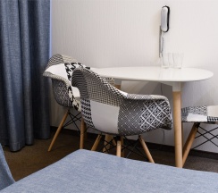 Двухместный номер с двумя раздельными кроватями в Шале де Прованс