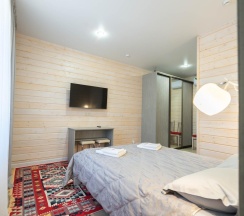 Номер люкс комфорт с 1 двуспальной кроватью в Даховская долина