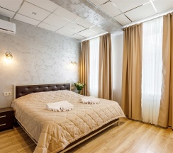 Стандарт Плюс (двухместный номер с одной двуспальной кроватью + доп.место) в Заречье