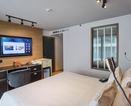 Двухместный номер Deluxe с видом на город двуспальная кровать в Отель Citrus Grande Hotel Pattaya By Compass Hospitality