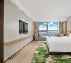 Двухместный люкс двуспальная кровать в Holiday Inn Changsha Malanshan by IHG