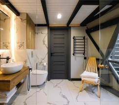 Дом-сфера Премиум с панорамной ванной в Резиденция Северное Сияние