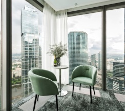 Комфорт+ для двоих в Федерации 53 этаж в Panorama city hotel