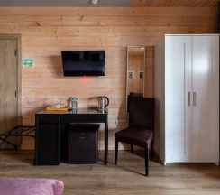 Номер Делюкс с видом на Вуоксу в Жемчужина