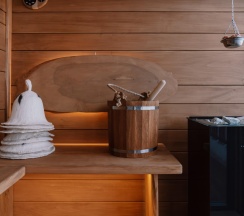 3-комнатные апартаменты с джакузи на террасе и видом на горы в Boogel Woogel bar&hotel