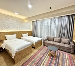 Двухместный номер Deluxe 2 отдельные кровати в Dami