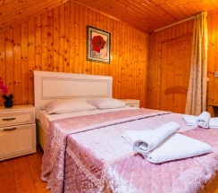 Комната стандарт с 1 двуспальной кроватью (мансарда) в Аэлита