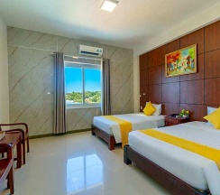 Двухместный номер Deluxe с видом на океан 2 отдельные кровати в KLC Holidays Phu Quoc Hotel