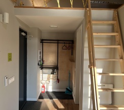 Домик зеленый в Домики в поле