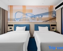 Двухместный номер Deluxe 2 отдельные кровати в Hampton by Hilton Nanning Xingning