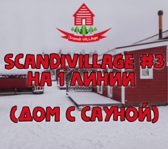 Домик №3 с сауной в ScandiVillage