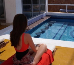 Полулюкс с видом на бассейн в SANAFIR HOTEL - El Pacha Suites