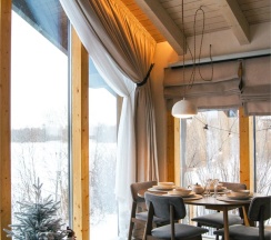 Лодж 2 с бесплатной сауной + Безлимитное посещение ЕлятыПарка в ЕлятыЛодж