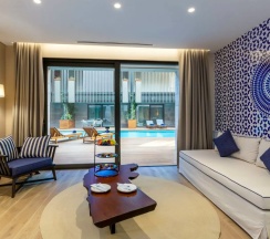 Двухместный номер Swim Up Superior 2 отдельные кровати в Kaya Palazzo Resort & Residences Le Chic Bodrum