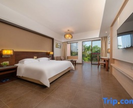 Двухместный номер Deluxe с видом на сад двуспальная кровать в Dreamland Resort