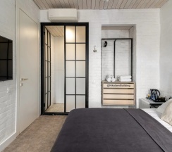 Двухместные апартаменты (двуспальная кровать) в Апартаменты Room plus в NikolaevBuilding