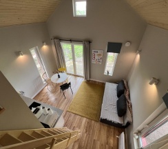 Домик синий в Домики в поле