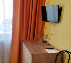 2-местный номер стандарт с 2 односпальными кроватями в Smart Hotel KDO Челябинск