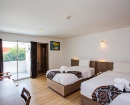 Двухместный номер Deluxe 2 отдельные кровати в Sea Paradise Hotel