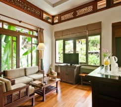 Двухместное Thai Style бунгало 2 отдельные кровати в Khaolak Bhandari Resort & Spa